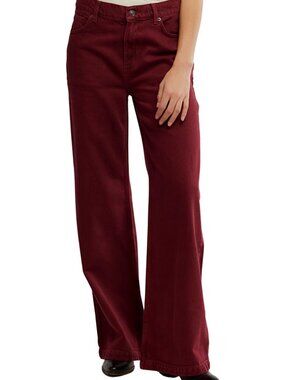 Free Stride Jeans Crimson Red